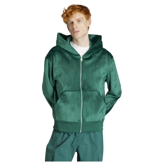 Adidas Ανδρική ζακέτα Premium Essentials+ Velour Full-Zip Hoodie